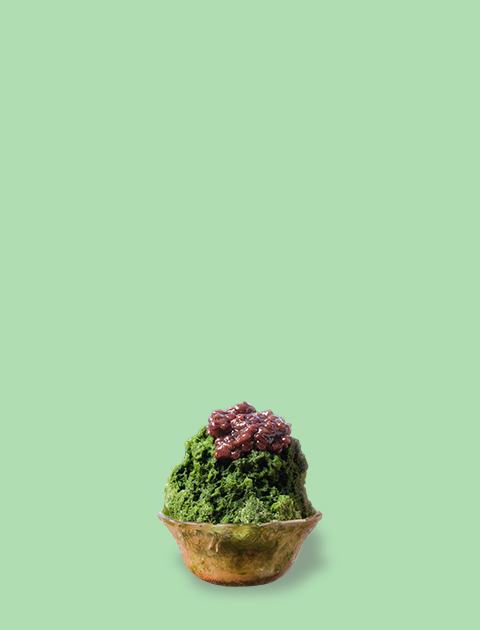 季節の生菓子イメージ　かき氷